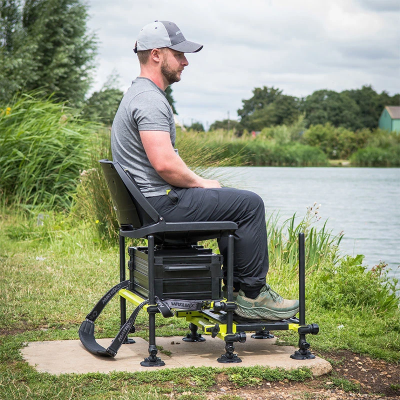 Matrix F25 Pro Swivel Seatbox Lime Edition